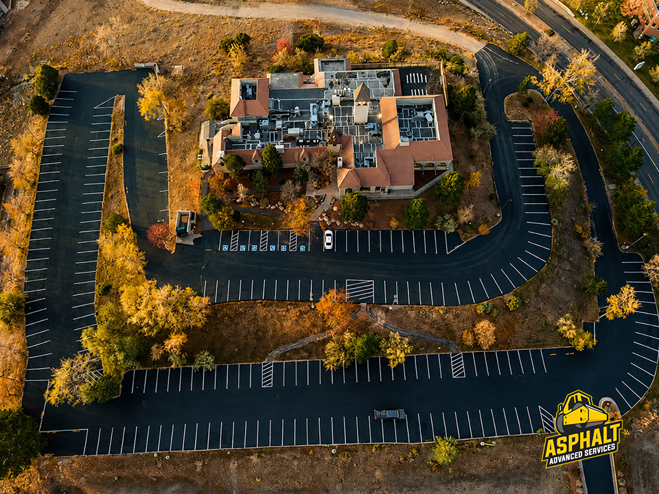 parking lot striping colorado springs, asphalt company colorado springs, asphalt seal coating colorado springs, asphalt advanced services